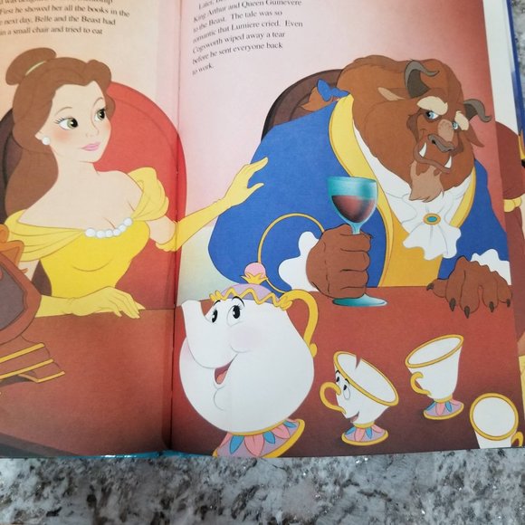 Disney's Beauty and the Beast Hardcover Book 96 pages - Picture 5 of 5